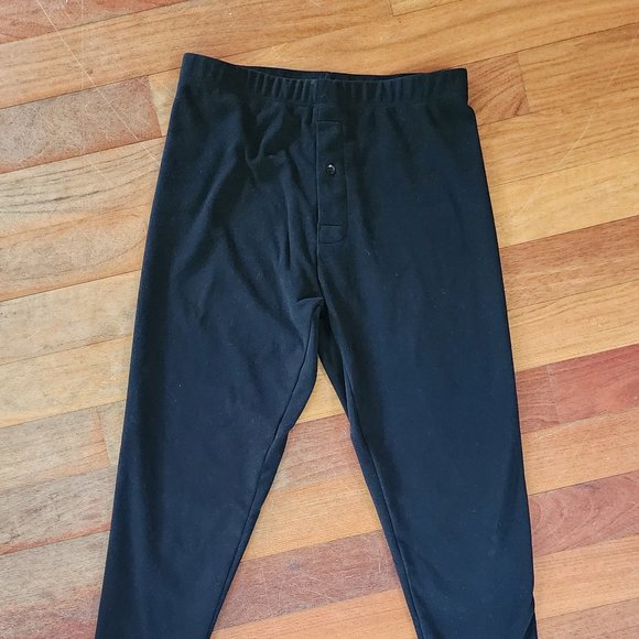 Sioro Polyester/Spandex Black Pajama/Underwear Pants Size Medium - Picture 8 of 13